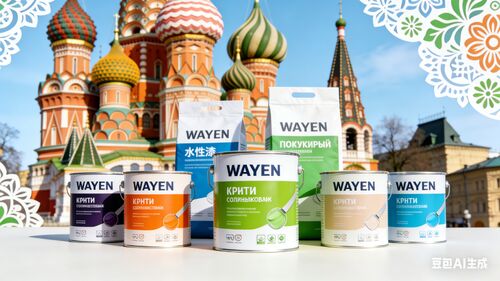 Latest company news about WAYEN Water-Based Paints Makes Grand Debut in Russian Market