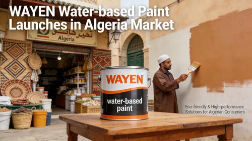 latest company news about WAYEN Launches Eco-Friendly Water-Based Paint in Algeria, Empowering Sustainable Home Solutions