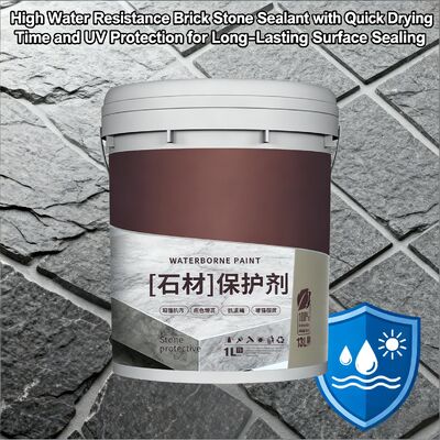 Quick Drying Water Based Paint Matte High Water Resistance Brick Stone Sealant
