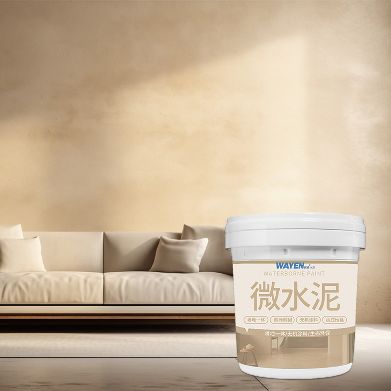Waterproof Microcement Paint with High Gloss Finish