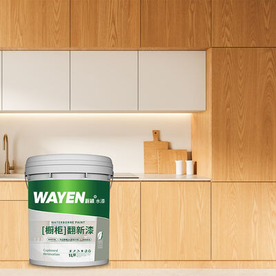 Buen precio Pintura de reparación respetuosa con el medio ambiente Resistente a los álcalis Pintura de muebles a base de agua ODM en línea