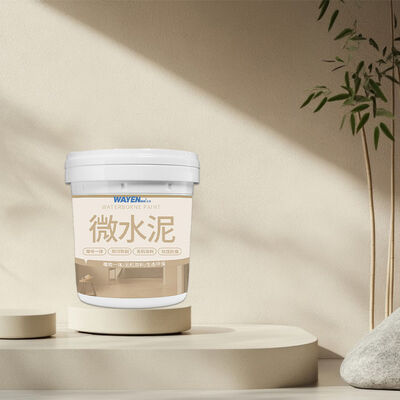 Giá tốt. Màu sắc tùy chỉnh Sửa chữa Sơn chống bẩn Micro Cement Topcoat High Gloss trực tuyến