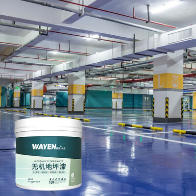 kwaliteit Inorganic plaster dakvloer verf hoge temperatuur bestand garage vloercoating Fabriek