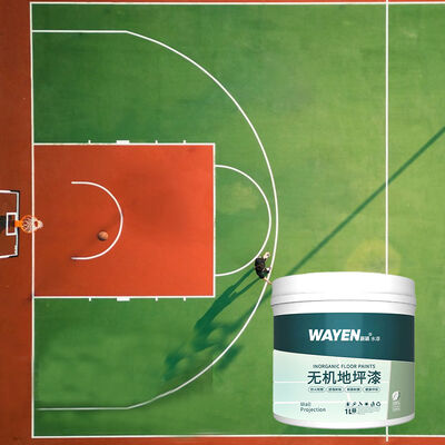 Quality Moistureproof Heavy Duty Epoxy Floor Coating  Eco Friendly Water Based Acrylic Latex Paint factory