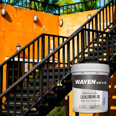 Bom preço High Gloss Waterproof Rust-proof Water-based Metallic Paint for Metal Roof and Furniture on-line