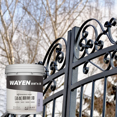 Good price Customized Colors Rust-proof Environmental Friendly Waterborne Metallic Paint for Steel Furniture and Metal Applications online