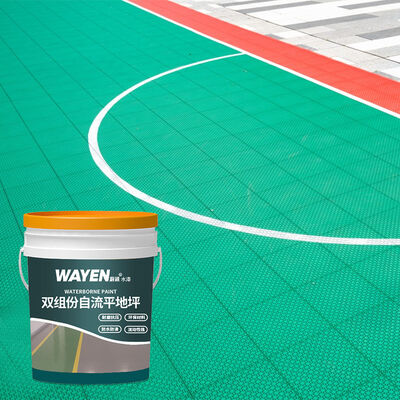 Harga yang bagus Cat Lantai Self-leveling Cat Epoxy Berbasis Air Untuk Pabrik on line