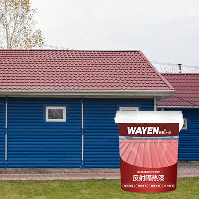 Goede prijs Borstel Acrylic Radiant Heat Barrier Verf Waterdicht Thermisch Isolatie Verf Voor Wanden online