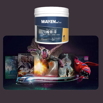 Good price High Adhesion Projection Paint Eco Friendly Paint For Wall For Projector online