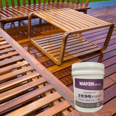 Buen precio Pintura de madera a base de agua, respaldada por el medio ambiente, resistente a la humedad, pintura de grano de madera ODM en línea