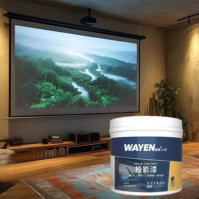 Good price High Definition Cement Wall Colour Projection Screens Cement Paint For Interior Walls Acrylic online
