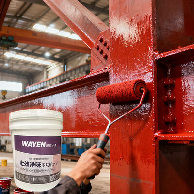 Bom preço Pintura industrial à base de água de secagem rápida, revestimento ignífugo resistente ao tempo on-line