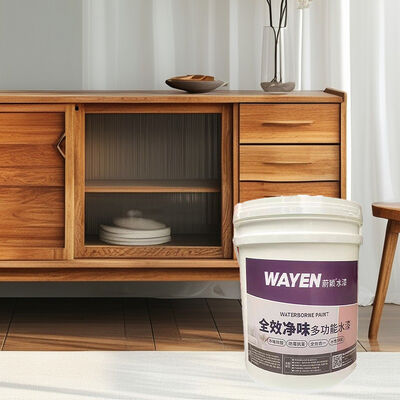 Buon prezzo Eco Friendly Water Based Paint Boat Paint 50g/L Voc Wood Grain Painting For Furniture in linea