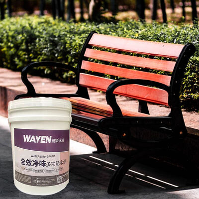 Buen precio Pintura de pulverización a base de agua con textura realista de grano de madera Pintura de grano de madera Revestimiento líquido en línea