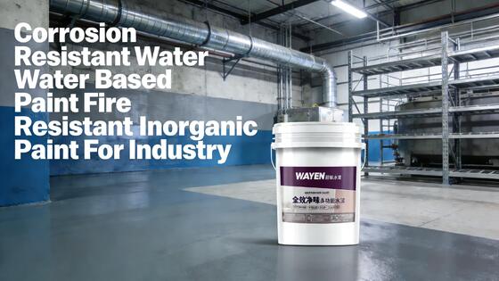 Buon prezzo Vernice per pavimenti a base d'acqua resistente alla corrosione Vernice inorganica ignifuga per l'industria in linea