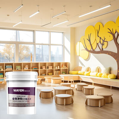 Bom preço Tinta de Parede Interior à Base de Água com Oxigênio Negativo Anti-Formaldeído, com Revestimento Ecológico Anti-Mofo e à Prova de Umidade on-line