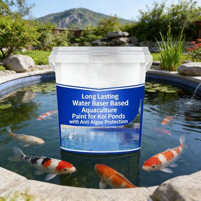 Kualitas Long Lasting Water Based Aquaculture Paint for Koi Ponds with Anti Algae Protection Pabrik
