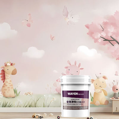 Giá tốt. Sơn nước gốc nước chống nứt, không chứa formaldehyde, tạo ion âm, oxy hóa cho tường nội thất trực tuyến