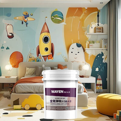 Good price Customized Formaldehyde-Free Children's Wall Paint with Negative Ion Release and Anti-Mold Antibacterial Properties for Safe Indoor Use online