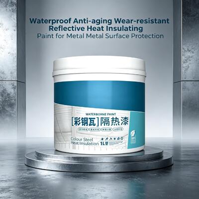 Good price Waterproof Anti-aging Wear-resistant Reflective Heat Insulating Paint for Metal Surface Protection online