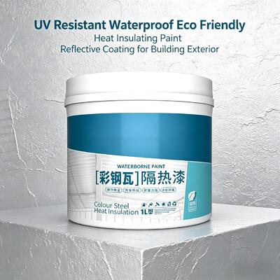 Quality UV Resistant Waterproof Eco Friendly Heat Insulating Paint Reflective Coating for Building Exterior factory