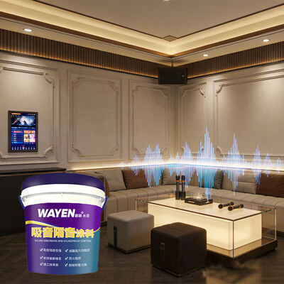 ราคาดี สีกันเสียงอาคริลิคแบบน้ําที่มีสีครึ่งแมท และมีสาร VOC 50voc/L เพื่อลดเสียง ออนไลน์