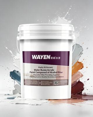 Good price 90% Purity Water Based Acrylic Paint with Superior Weather Resistance and Good Resistance To Cracking And Peeling online