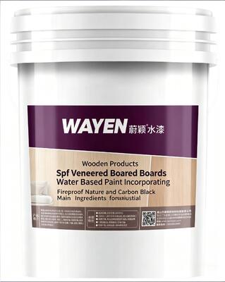 Guter Preis Feuerdichte Naturwasserbasierte Acrylfarbe mit hoher Wasserbeständigkeit und Temperaturbereich von -20°C bis 80°C für Außenholz Online