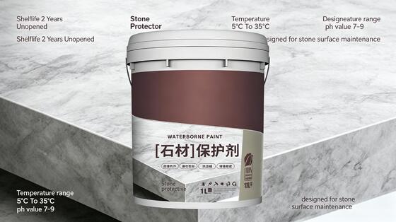 Good price Stone Protector Protective Coating with Low VOC Formulation Natural Non-Yellowing Finish and Fire Prevention for Stone Surfaces online