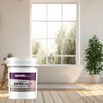 Kalite OEM ODM Anti-Mold Antibakteriel İç Duvar Kaplama Uzun ömürlü Renk Tutma Nem geçirmez Ev için Su bazlı Duvar Boyası Fabrika