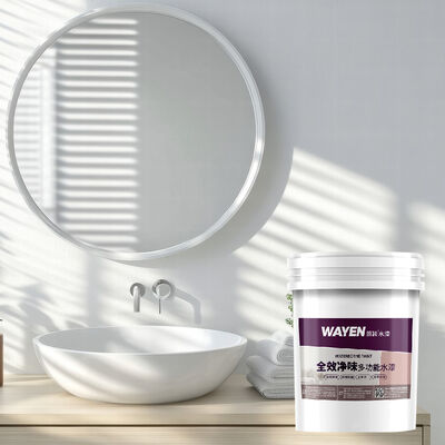 Bon prix Peinture murale intérieure à haute résistance à la moisissure et aux bactéries, lavable à haute qualité, résistant aux fissures, absorbant les chocs, revêtement à base d'eau en ligne