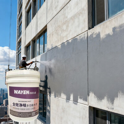 Qualità Pittura ignifugia personalizzata all'esterno Edificio interno Ignifugo resistente alle intemperie Eco-friendly Slef-brushed Liquid Coating Fabbrica